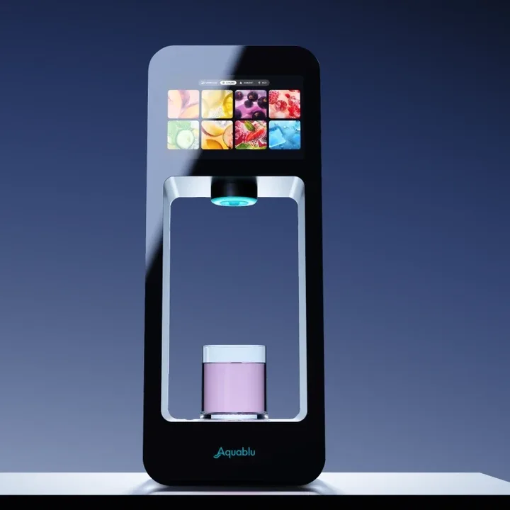 Productfoto van de Aquablu-dispenser
